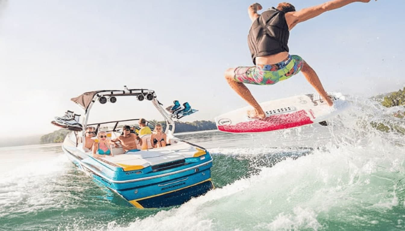 Ride with the Wave on Futuristic Moomba Boats